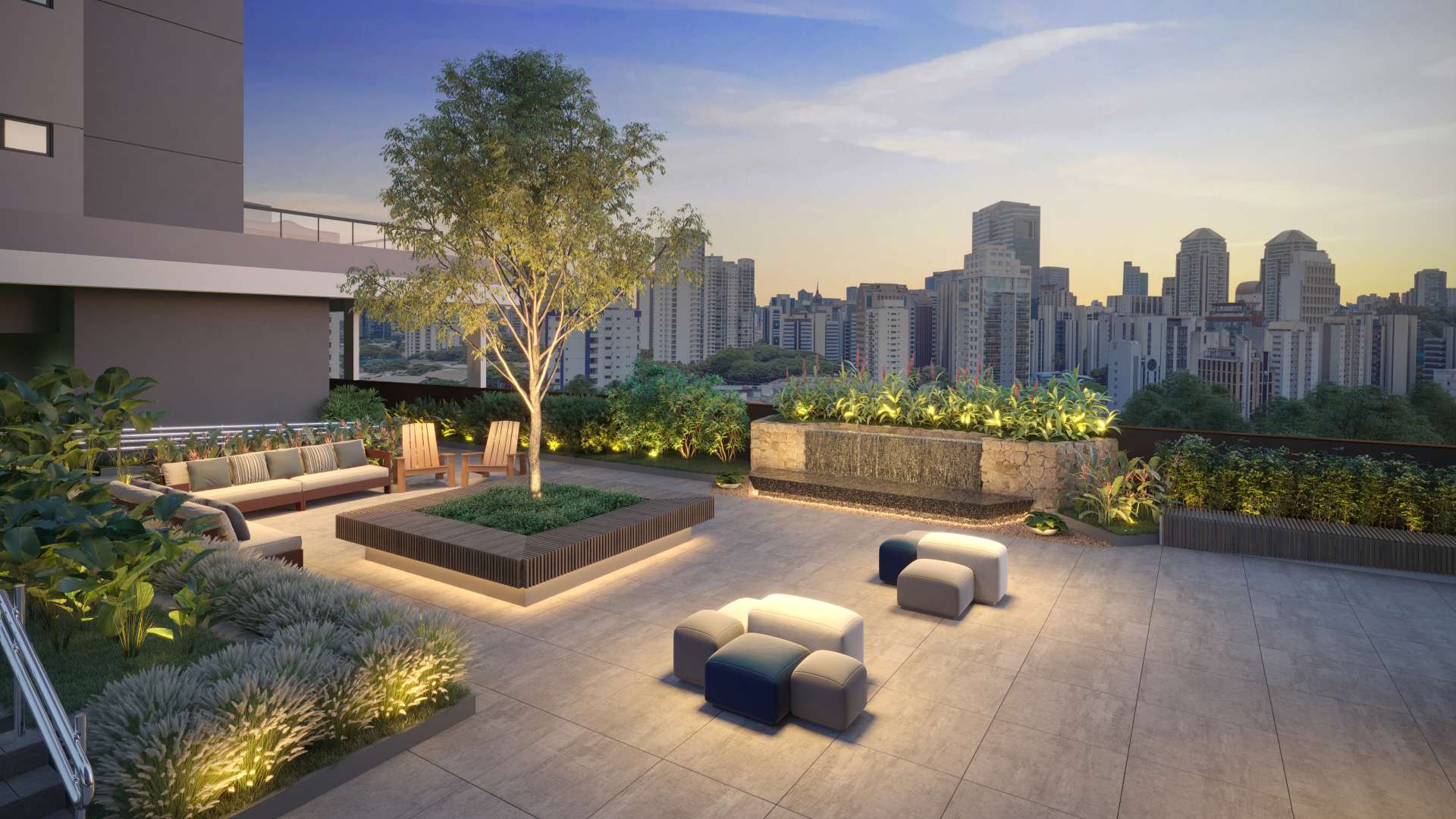 Perspectiva artística do Vistante