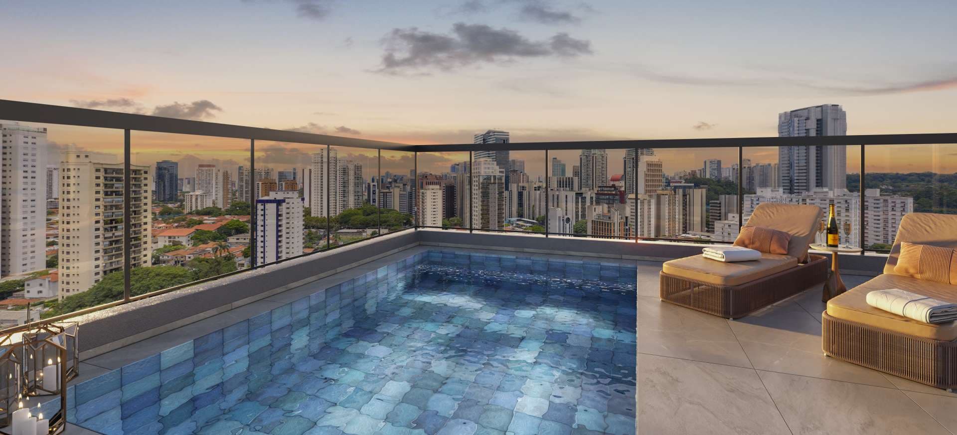 Perspectiva artística do Duplex