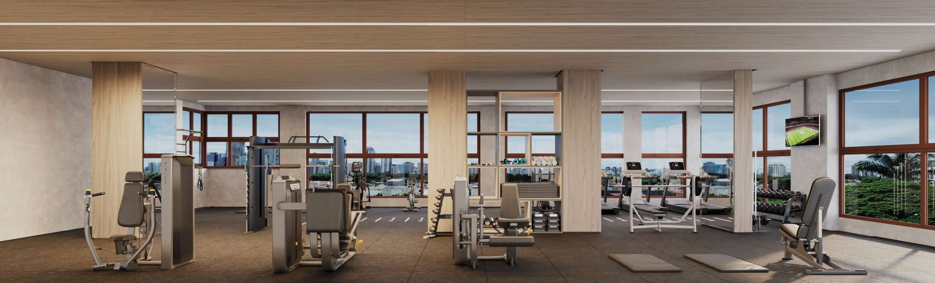 Perspectiva artística do Fitness